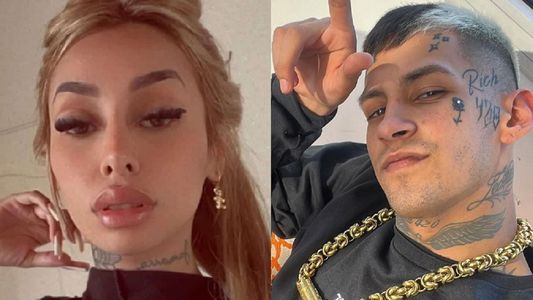 Tremenda bronca de Tamara Báez con L-Gante tras mostrarse abrazado con otra mujer: qué le dijo