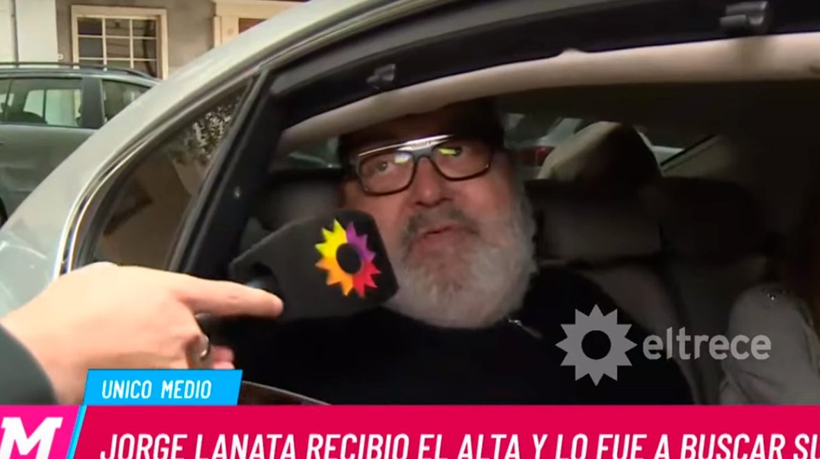 Jorge Lanata recibió el alta médica: Mañana empiezo a funcionar de vuelta