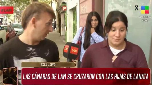 La terminante actitud de Andrea Rodríguez y las hijas de Jorge Lanata al cruzarse con las cámaras de LAM