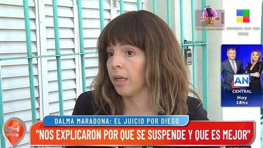 Dalma Maradona habló de la postergación del juicio por la muerte de Diego: Me voy a encargar de...