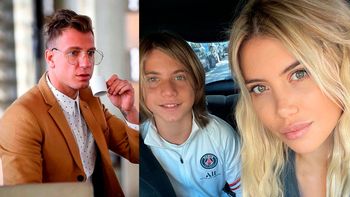 La atrevida actitud de Valentino, el hijo mayor de de Wanda Nara y Maxi López