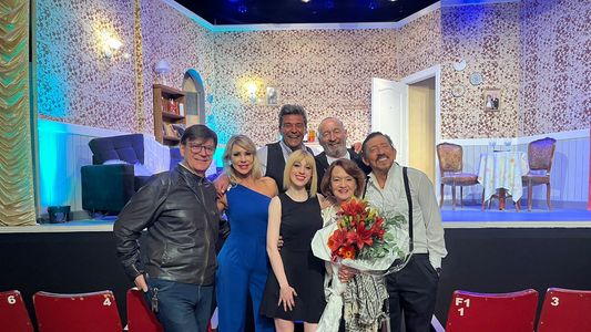 Mercedes Carreras fue a ver la comedia El Plan
