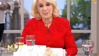 Misterioso ruido en el programa de Mirtha Legrand: ¿qué pasó detrás de cámara?