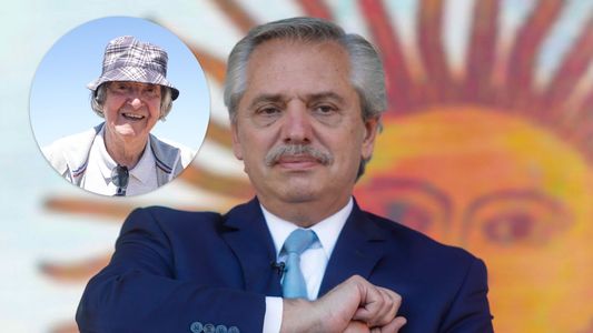 El sentido mensaje de Alberto Fernández por la muerte de Carlitos Balá