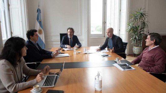 Larreta, en la Rosada para analizar la flexibilización de la cuarentena en la Ciudad