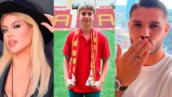 tras la publicacion contra l-gante, valentino -el hijo de wanda nara- dejo la casa de mauro icardi en estambul