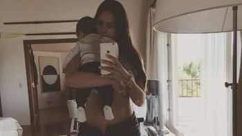 Julieta Camaño mostró la carita de Mateo: ¡Mi bebote, mi amor!