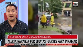 Alerta meteorológico: por lluvias persistentes en la Costa Atlántica