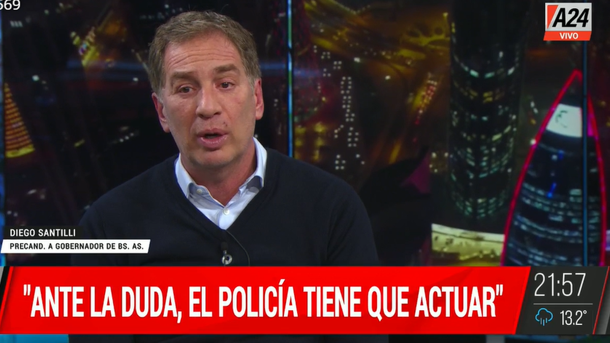 Diego Santilli propuso mejorar la seguridad.&nbsp;