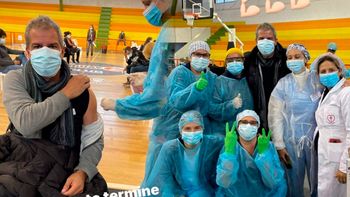 Patricio Giménez vacunado en Uruguay: Estoy muy contento