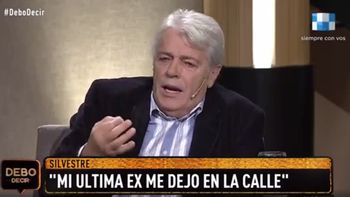 Silvestre sobre su separación de Verónica Vieyra: Me dejó en la calle, sin nada