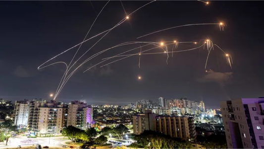 Los impactantes videos del ataque de Irán a Israel