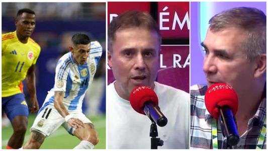 Las burlas de periodistas colombianos a la Selección argentina que se volvieron virales tras su derrota