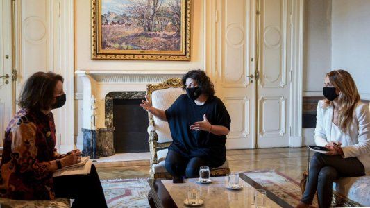 En medio de la negociación por las vacunas, Vizzotti se reunió con la encargada de Negocios de la embajada de Estados Unidos