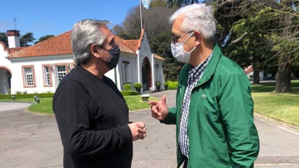 Suba de retenciones: Alberto Fernández tendrá una reunión clave con Julián Domínguez (Foto: Presidencia de la Nación).