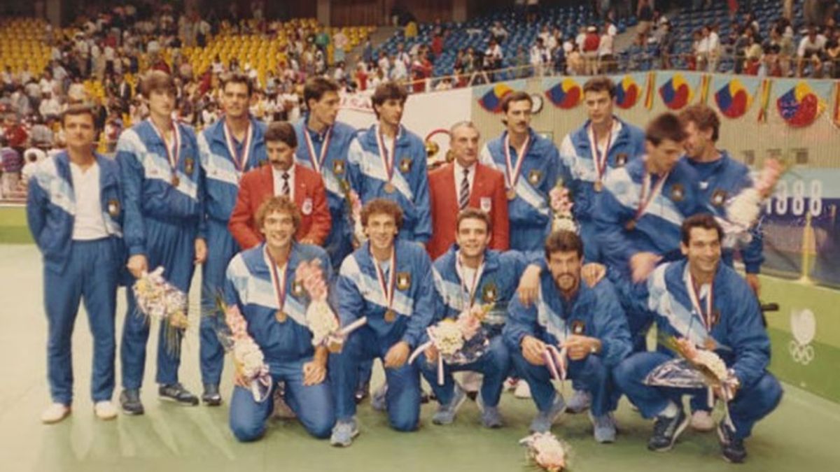 En los Juegos Olímpicos de Seúl 1988, el seleccionado argentino volvió a subirse al podio tras conseguir su segunda medalla de bronce. (Foto: archivo)