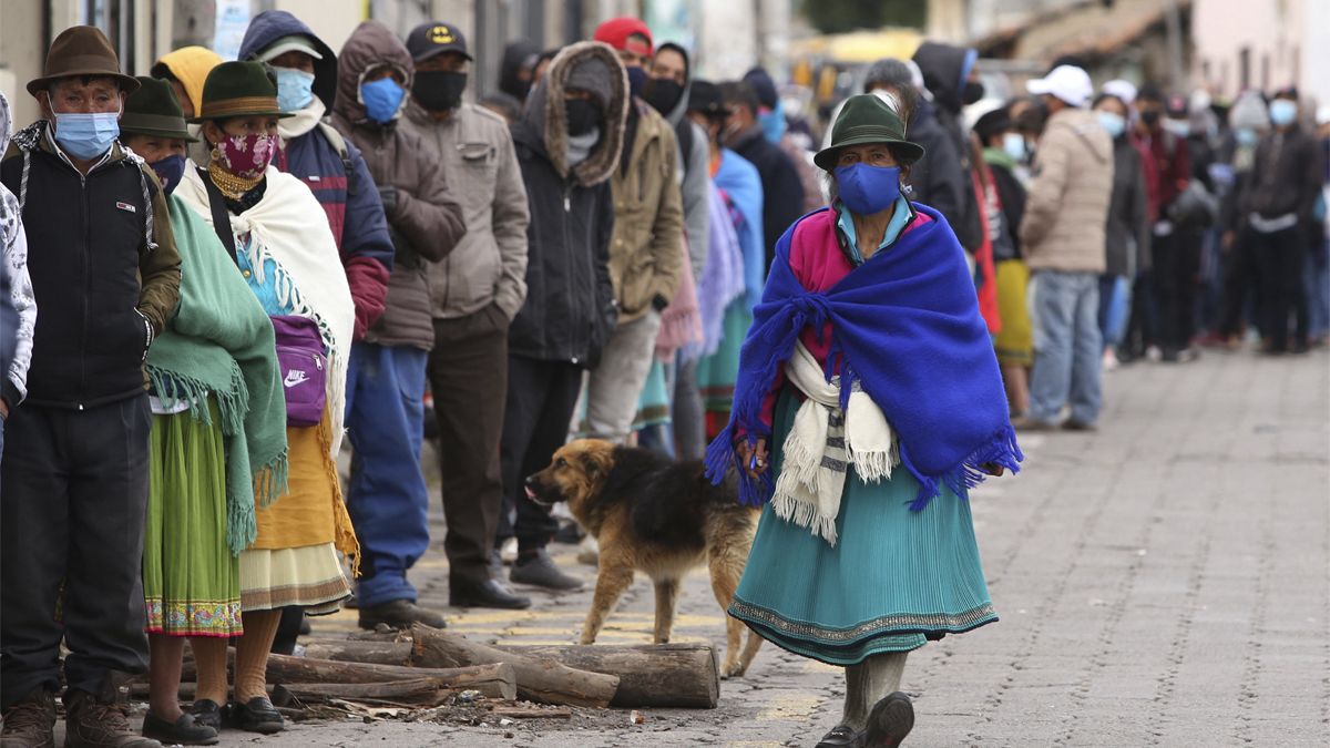 Ecuador define entre Andrés Arauz y Guillermo Lasso quién será su próximo Presidente (Fuente: Télam).