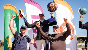 Caviglia y Tierra de Vida, campeones sudamericanos en Brasil
