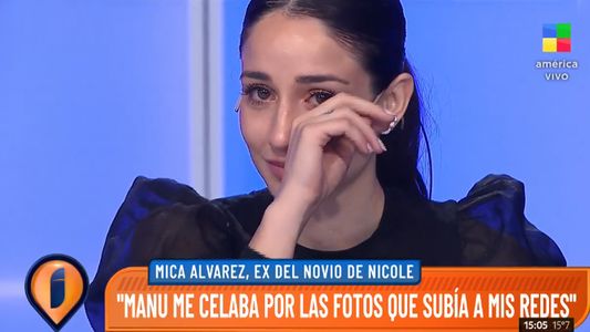 La ex del nuevo novio de Nicole Neumann terminó llorando en su visita a Intrusos