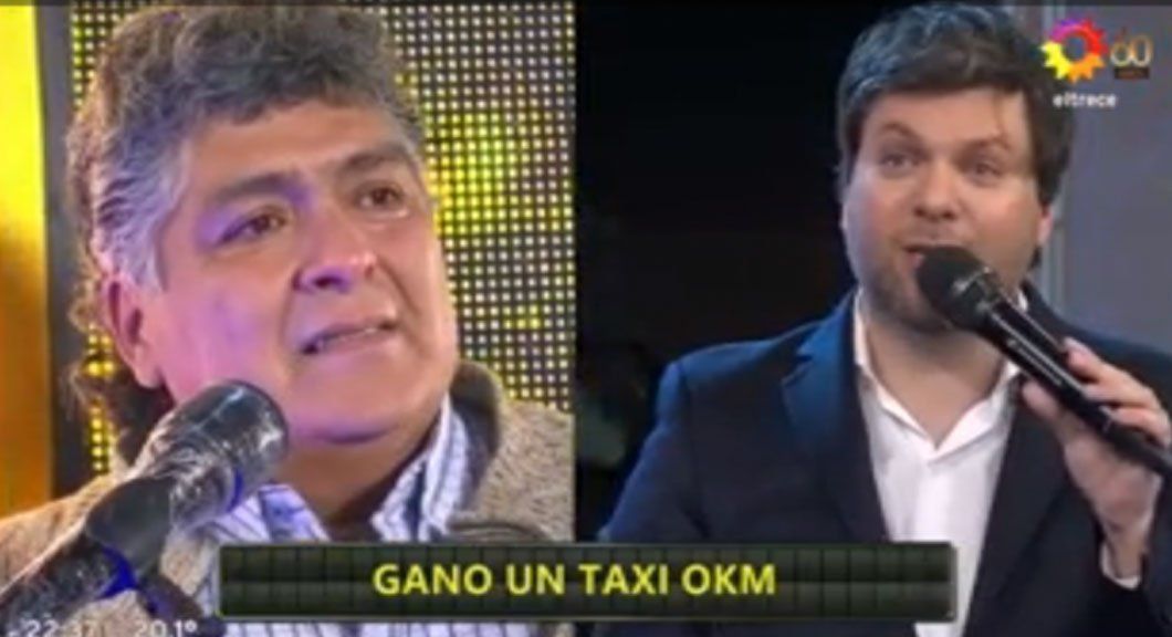 Conmovedor momento en el programa de Guido Kaczka: un taxista se ganó un 0km y emocionó a todos