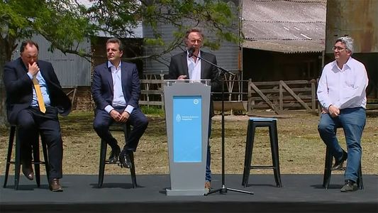 Sergio Massa presentó un programa que busca aumentar la siembra de granos en un millón de hectáreas