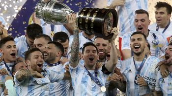 Buscan que Argentina juegue el Mundial con la camiseta que usó en la Copa América