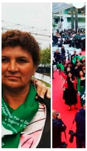 El reclamo por la legalización del aborto llegó al festival de Cannes de la mano de famosos