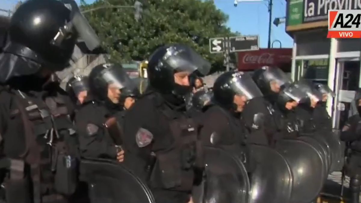 Corte parcial en el Puente Saavedra por una protesta de choferes de colectivos. (Foto: captura de pantalla)