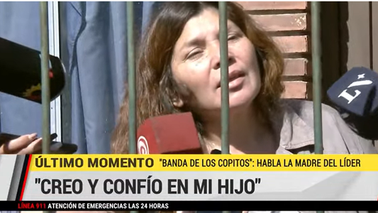 Atentado a Cristina Kirchner | La mamá de Nicolás Carrizo defendió a su hijo tras su detención