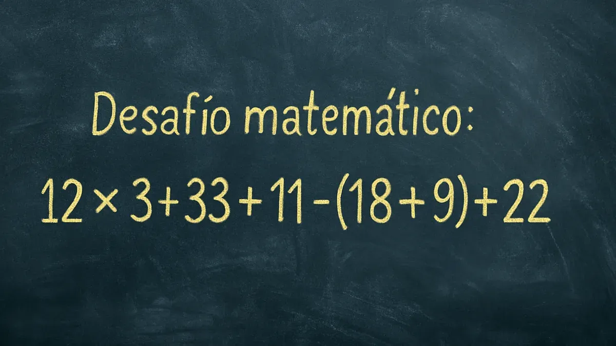 La regla esencial para resolver este desafío matemático es conocido como PEMDAS (por sus siglas en inglés) o jerarquía de operaciones.