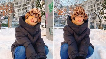 Lali Espósito estuvo varada más de 15 horas por una tormenta de nieve en Madrid