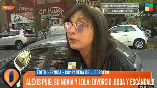 Edith Hermida le respondió a la novia de Alexis Puig tras sus graves insultos: Tampoco es...