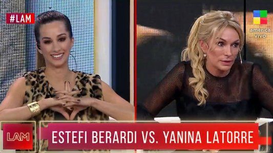 Sin fin: Filoso cruce entre Yanina Latorre y Estefanía Berardi en LAM