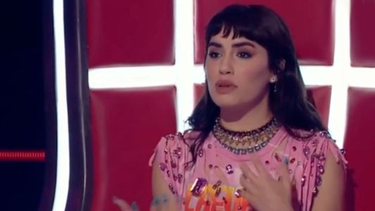 Lali Espósito se enojó con un participante de La Voz Argentina 2022 y lo insultó al aire