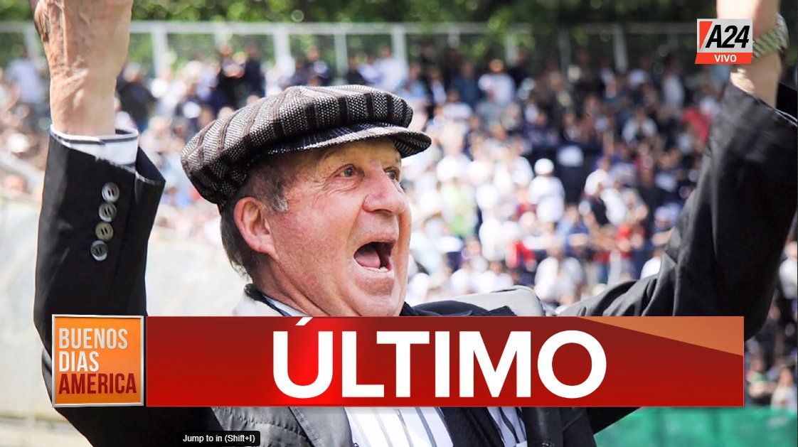 Carlos Timoteo Griguol falleció a los 86 años (Foto: captura de TV).