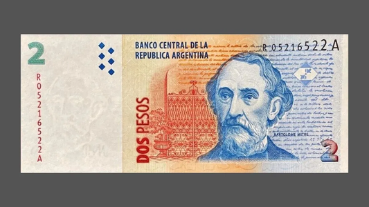 Suertudo: pagan 85 mil pesos al propietario de este billete de $ 2
