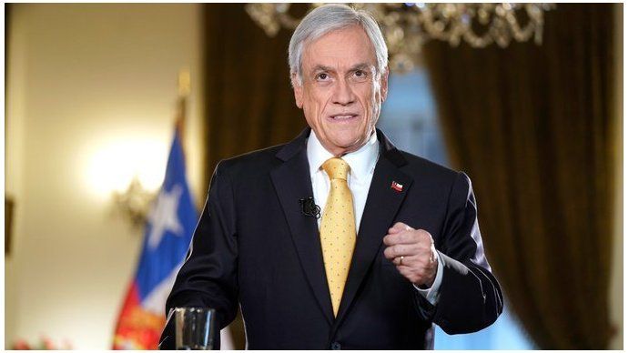 Sebastián Piñera anunció la primera muerte por coronavirus en Chile