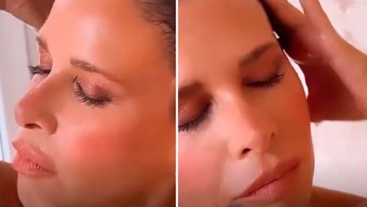 Julieta Ortega y un sugestivo video en la ducha donde dejó ver parte de una de sus lolas