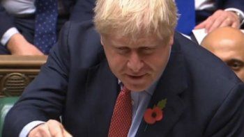 Boris Johnson ofrece elecciones anticipadas en Gran Bretaña para definir la fecha del Brexit
