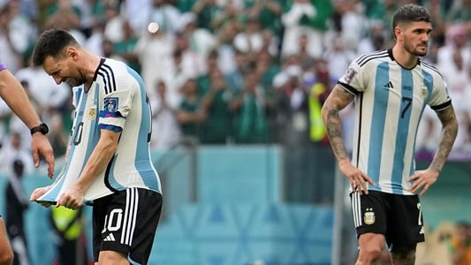 Lionel Messi y Rodrigo De Paul lideraron una preocupante estadística frente a Arabia Saudita