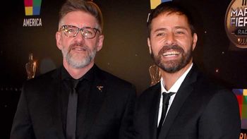 Luis Novaresio disfruta de las vacaciones junto a su novio Braulio Bauab