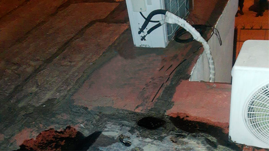 Tragedia en Castelar:  intentó apagar un incendio con un balde de agua y falleció