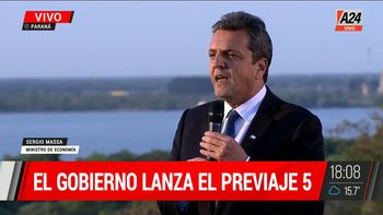 El Gobierno lanzó el Previaje 5. (Foto: A24) El Gobierno lanzó el Previaje 5. (Foto: A24)