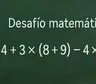 Desafío matemático: ¿qué resultado da esta cuenta?