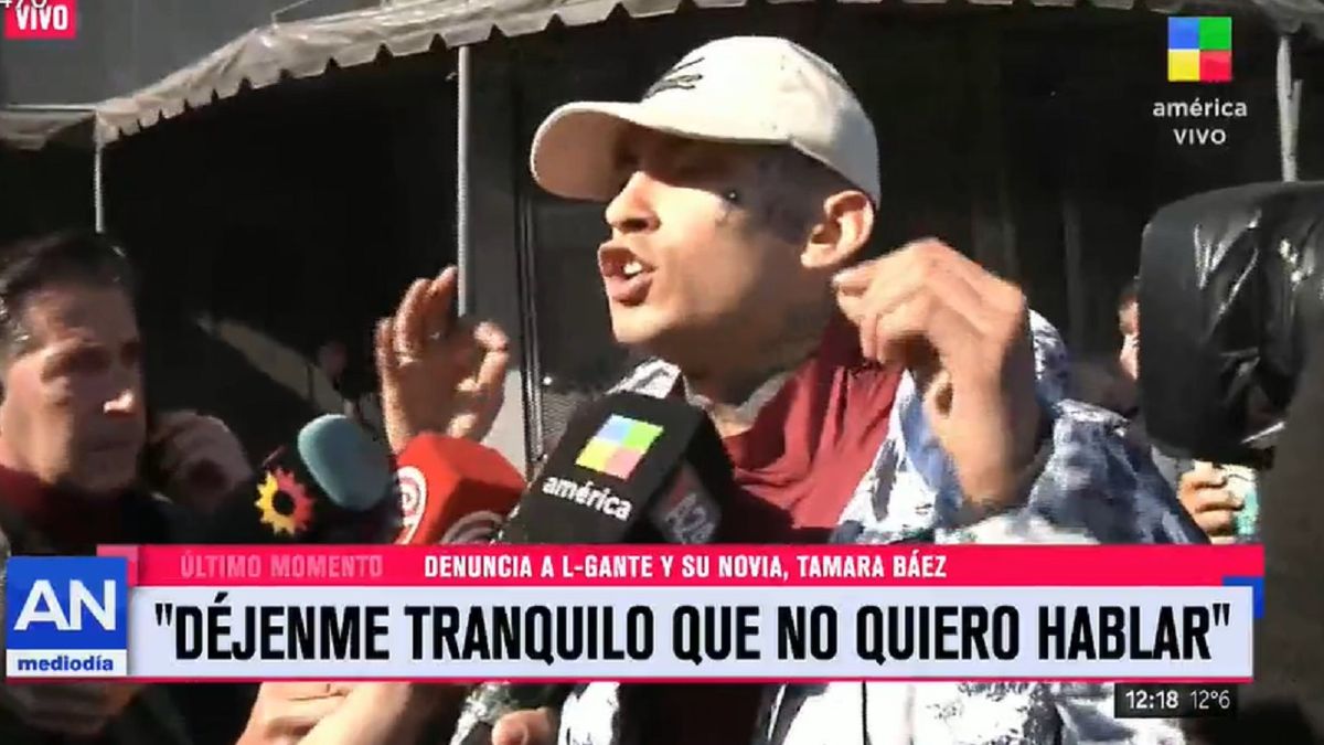 La furia de L-Gante ante la prensa en Moreno