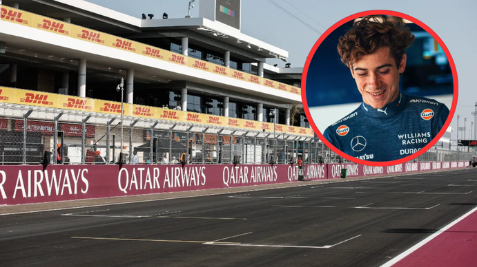A qué hora correrá hoy Franco Colapinto en el GP de Qatar de Fórmula 1