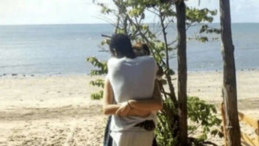 La ilusión óptica de la pareja abrazada que vuelve loca al mundo