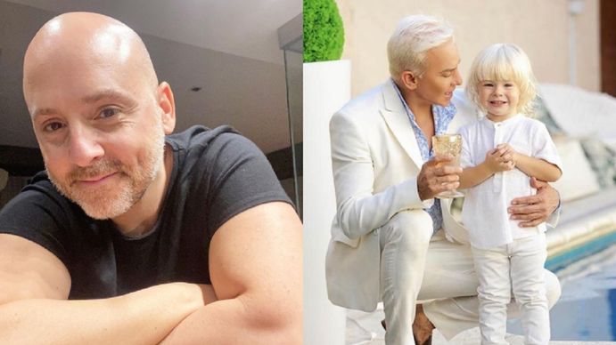 Flavio Mendoza y Muscari, angustiados por sus amigos tras el derrumbe en Miami