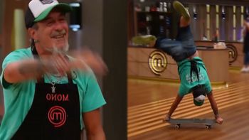 Lo dio todo: el Mono de Kapanga quedó eliminado de Masterchef celebrity y se despidió de una manera espectacular