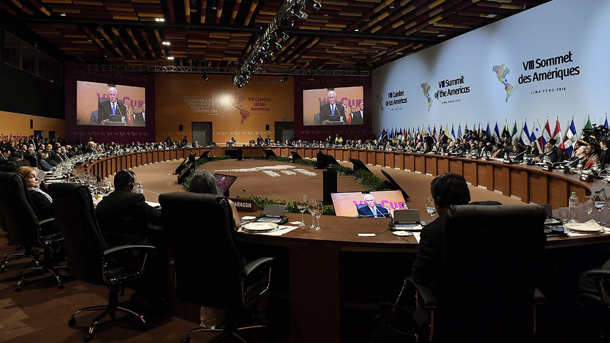 Argentina puso en duda su participación en la Cumbre de las América 2022. (Foto: archivo Cumbre América 2018)